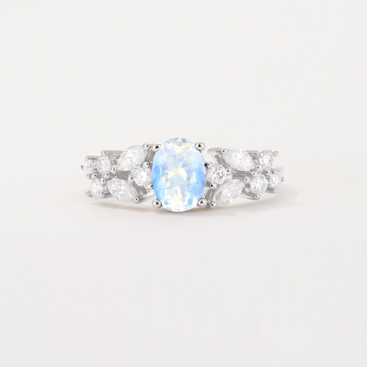 SR12948 Moonstone Ring - Additional view