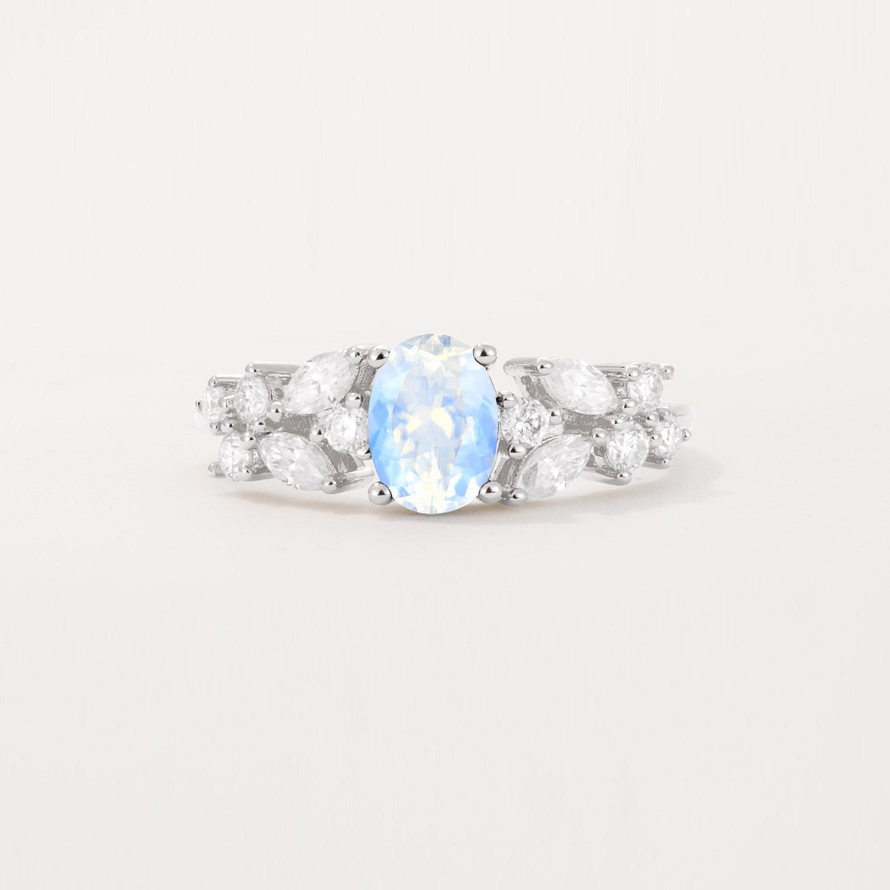 SR12948 Moonstone Ring - Additional view