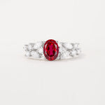 SR12948 Ruby Ring - Additional view
