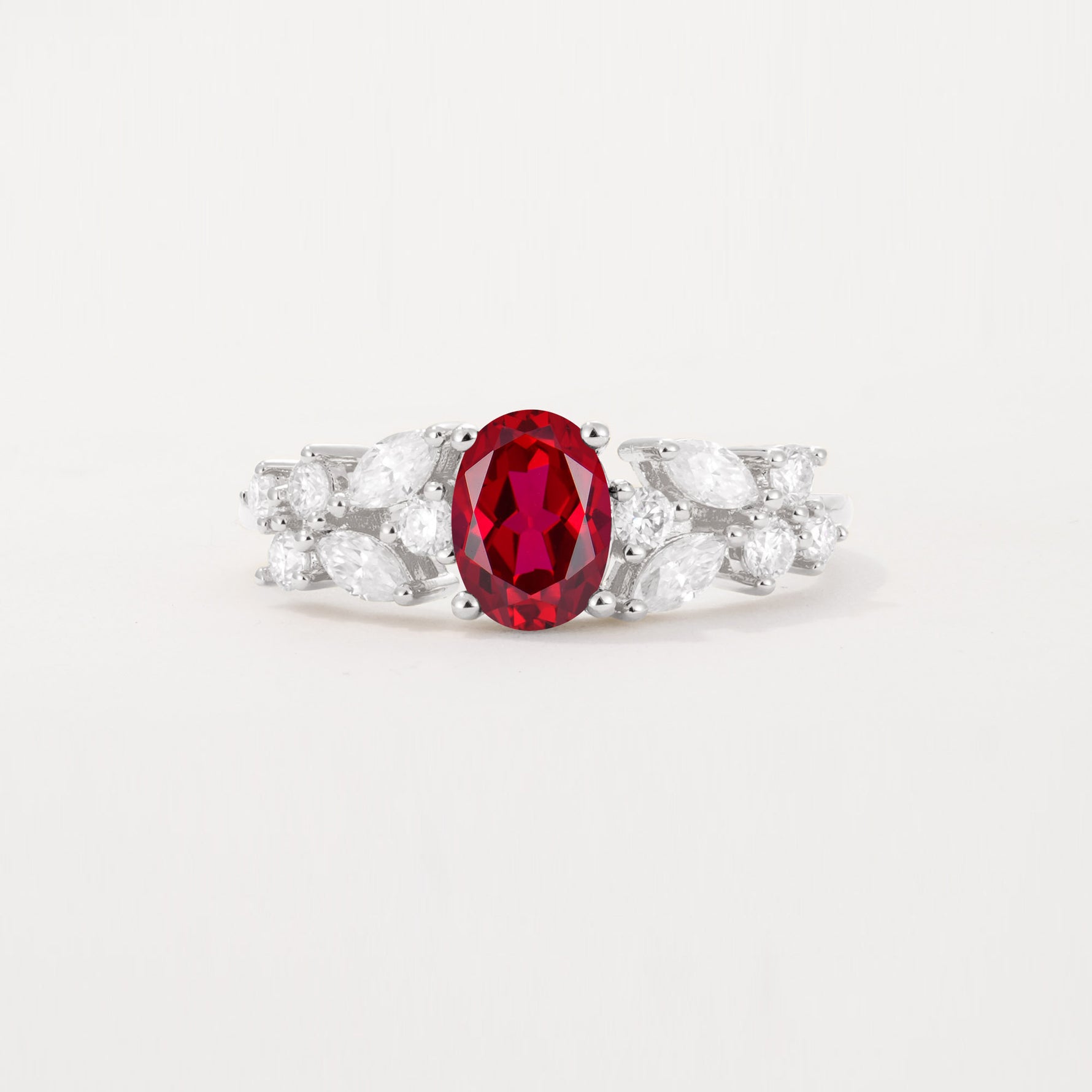 SR12948 Ruby Ring - Additional view