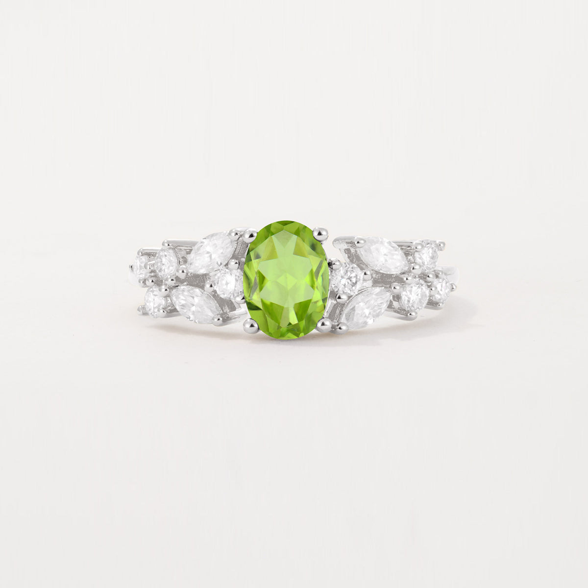 SR12948 Peridot Ring - Additional view