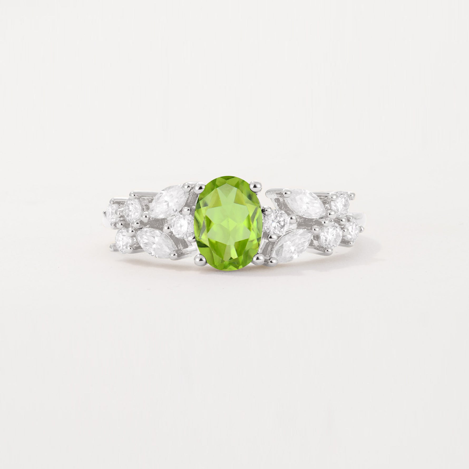 SR12948 Peridot Ring - Additional view