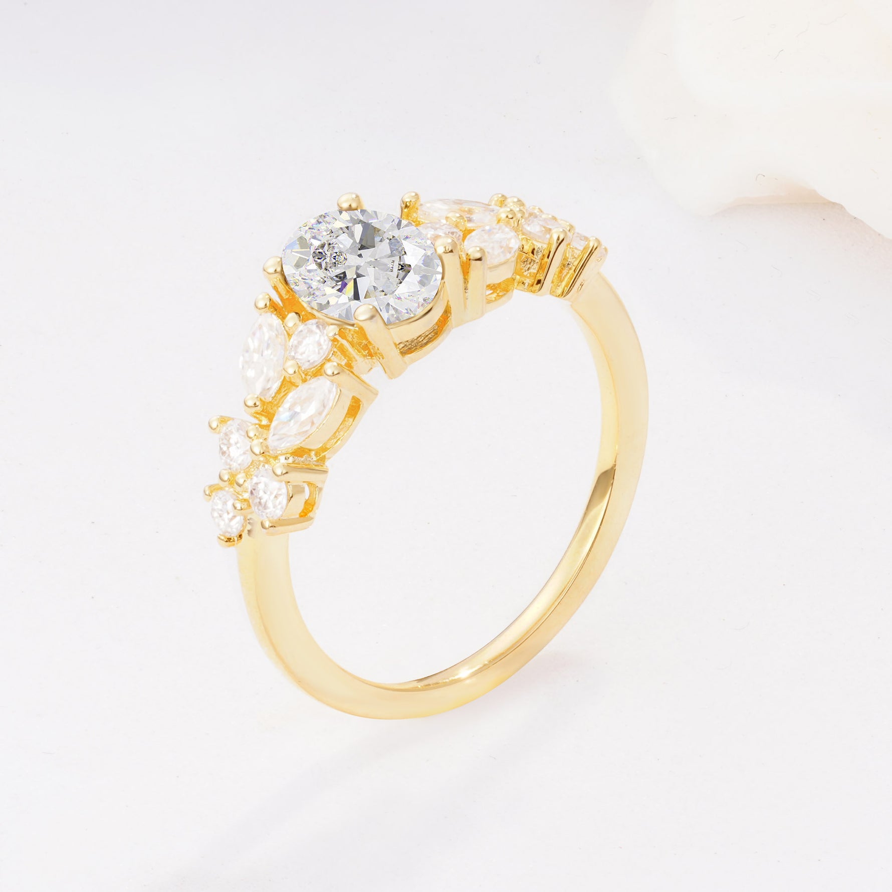 SR12948 Moissanite Ring - Additional view
