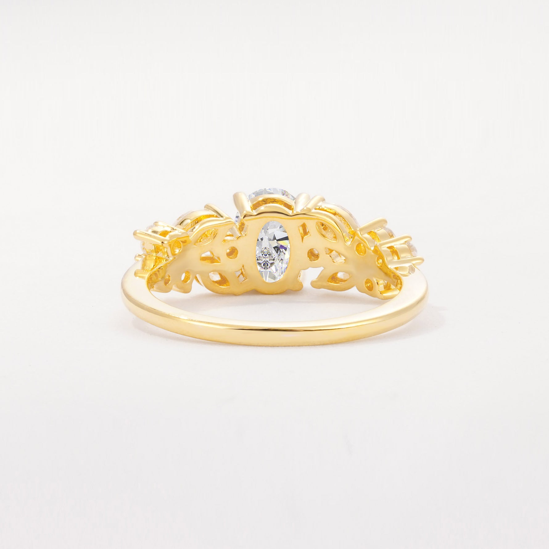 SR12948 Moissanite Ring - Additional view
