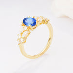 SR12948 Sapphire Ring - Additional view