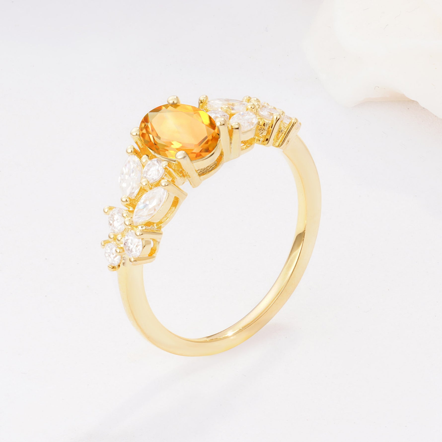 SR12948 Citrine Ring - Additional view