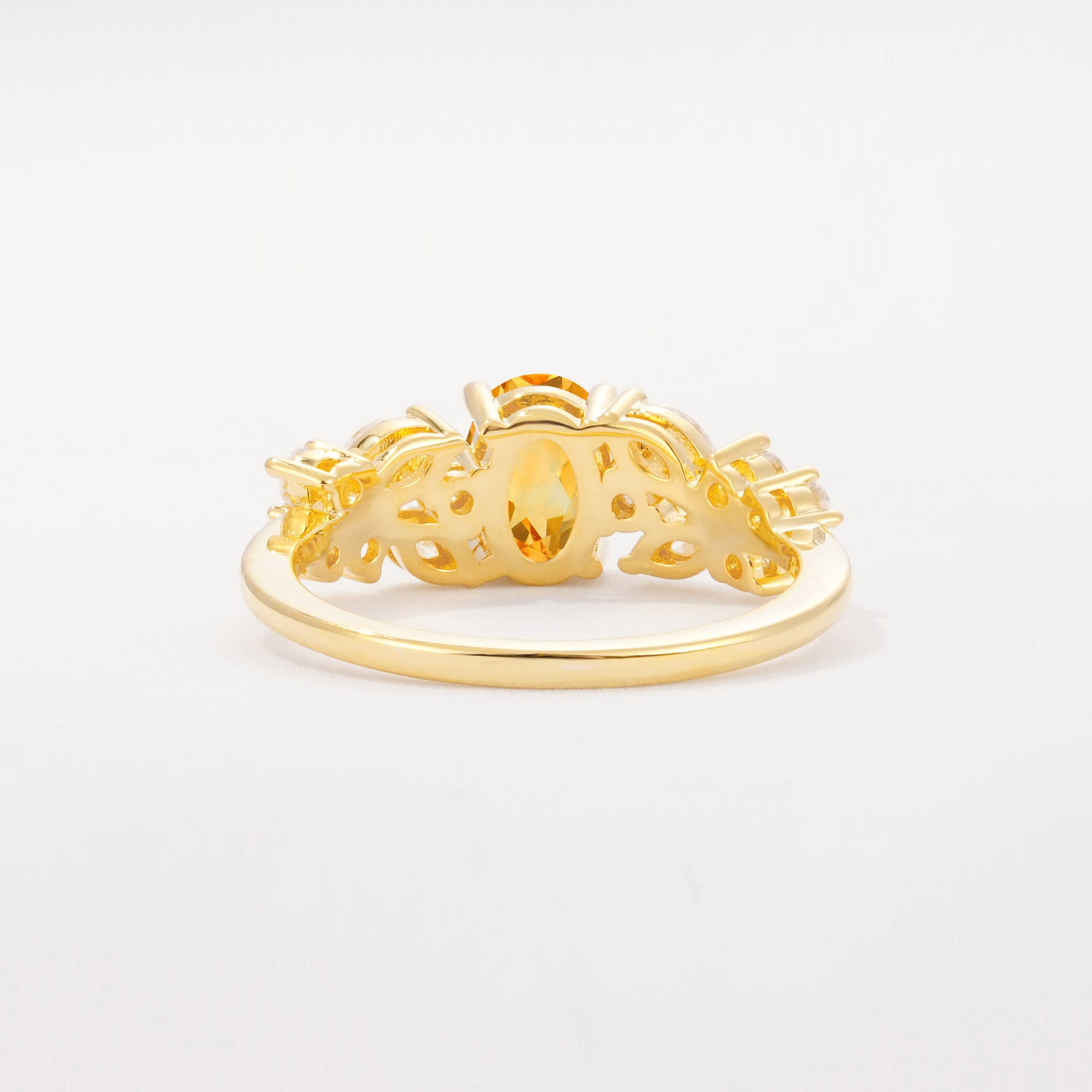 SR12948 Citrine Ring - Additional view