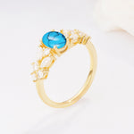 SR12948 Turquoise Ring - Additional view