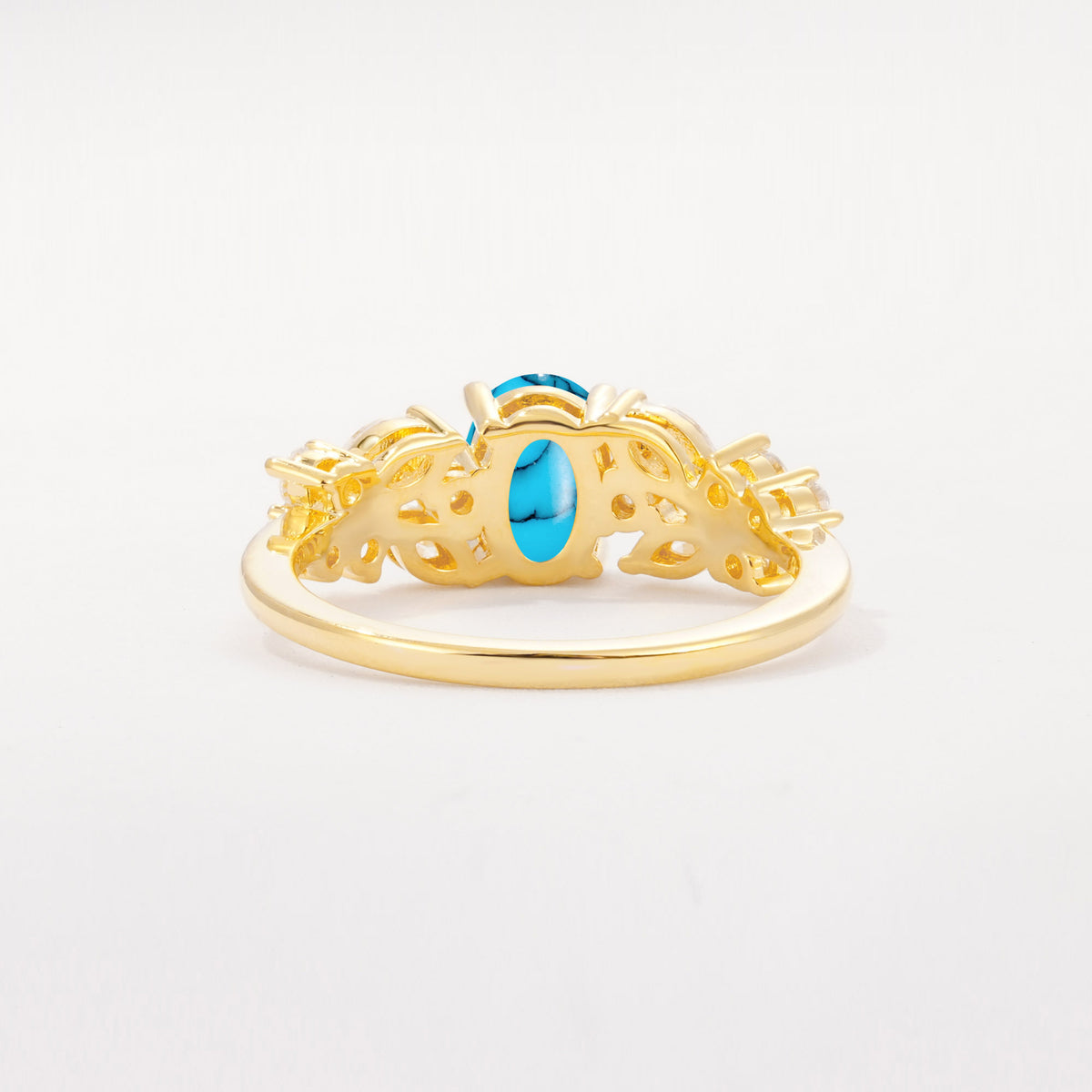 SR12948 Turquoise Ring - Additional view