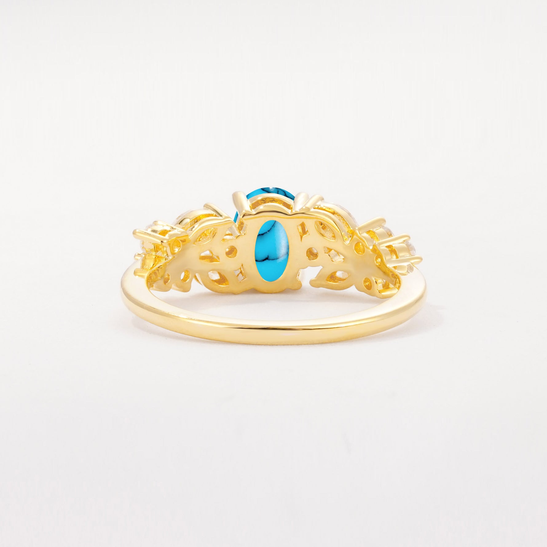 SR12948 Turquoise Ring - Additional view