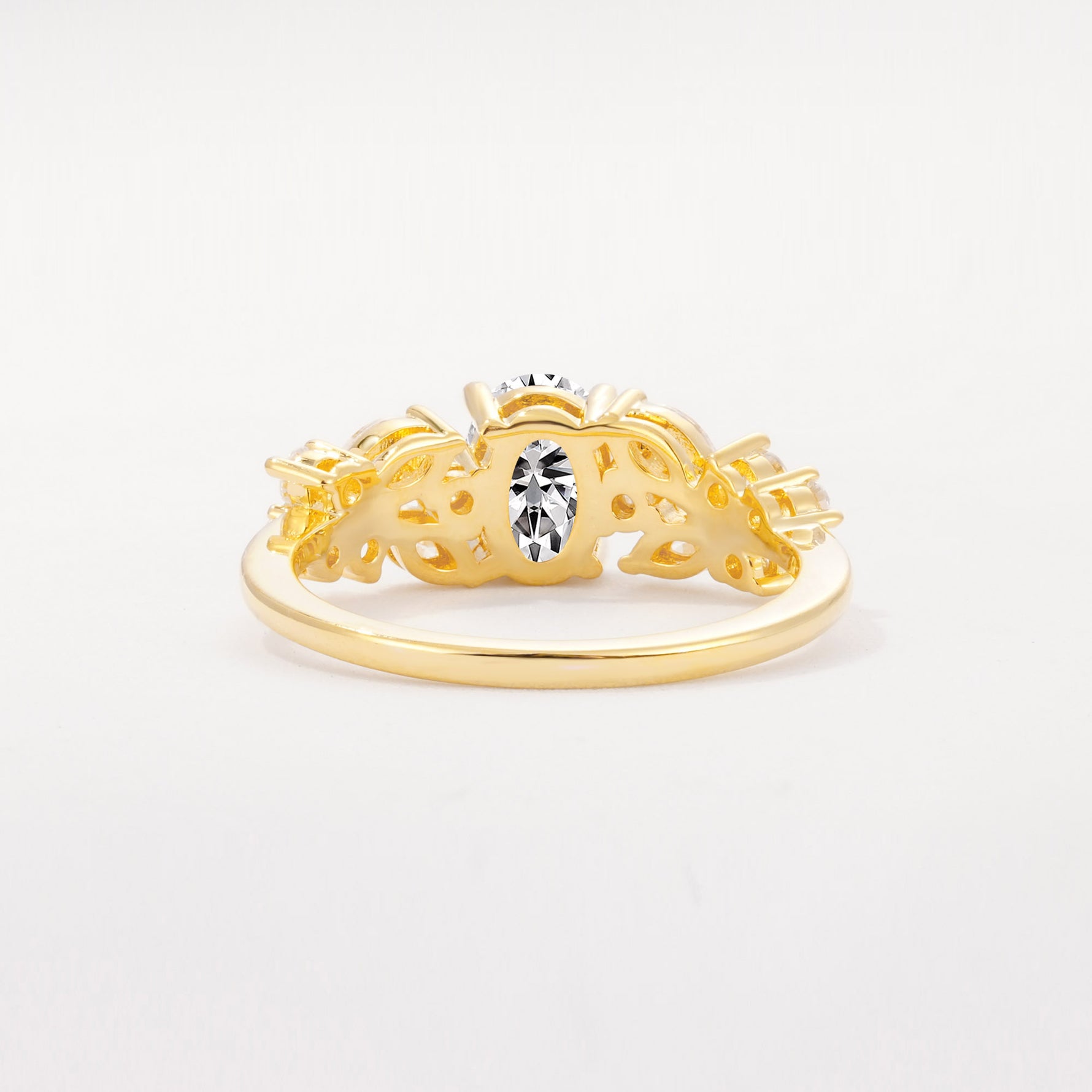 SR12948 Lab Diamond Ring - Additional view