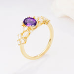 SR12948 Amethyst Ring - Additional view