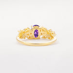 SR12948 Amethyst Ring - Additional view