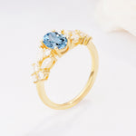 SR12948 Aquamarine Ring - Additional view