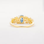 SR12948 Aquamarine Ring - Additional view