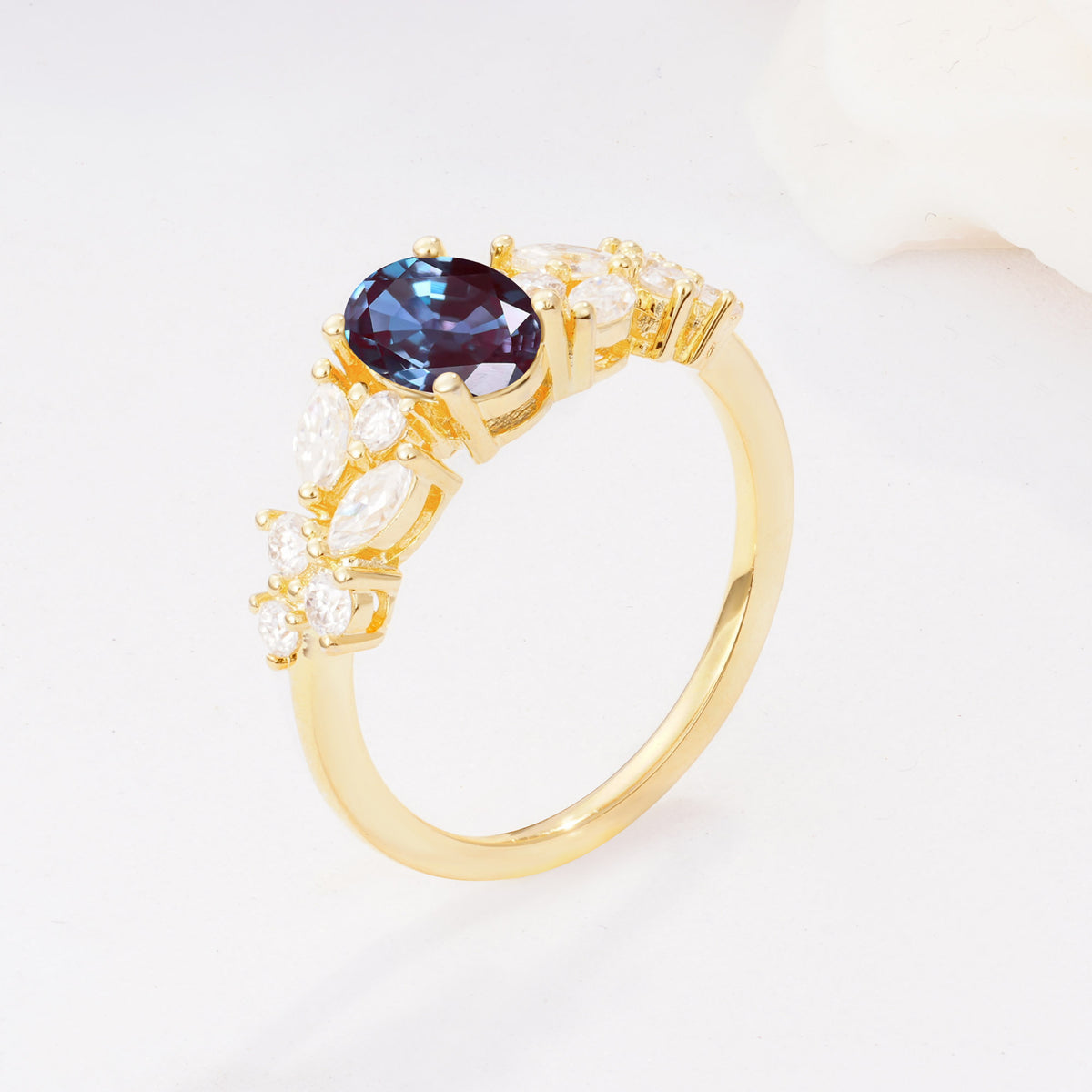 SR12948 Alexandrite Ring - Additional view