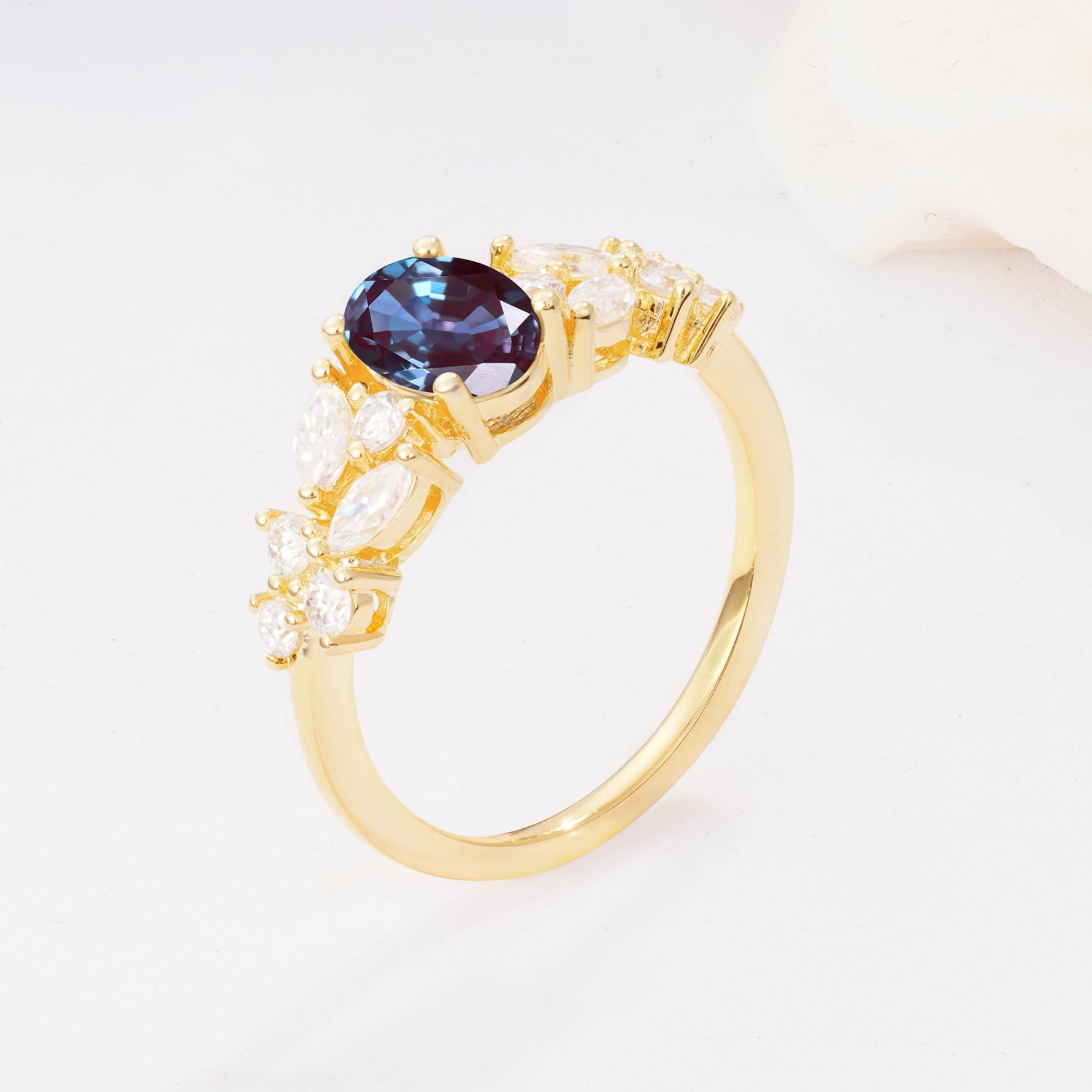 SR12948 Alexandrite Ring - Additional view