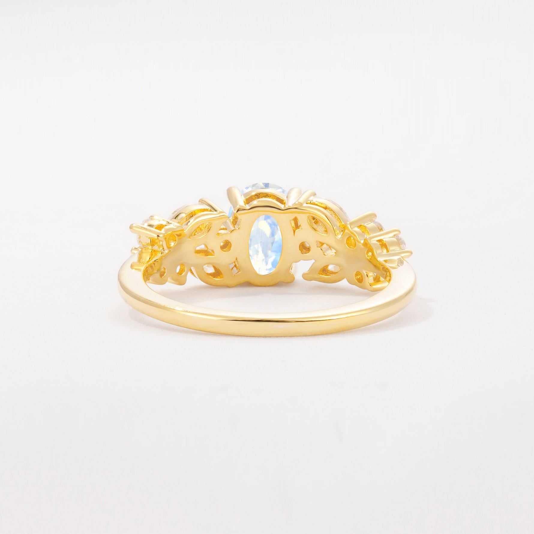 SR12948 Moonstone Ring - Additional view