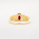 SR12948 Ruby Ring - Additional view