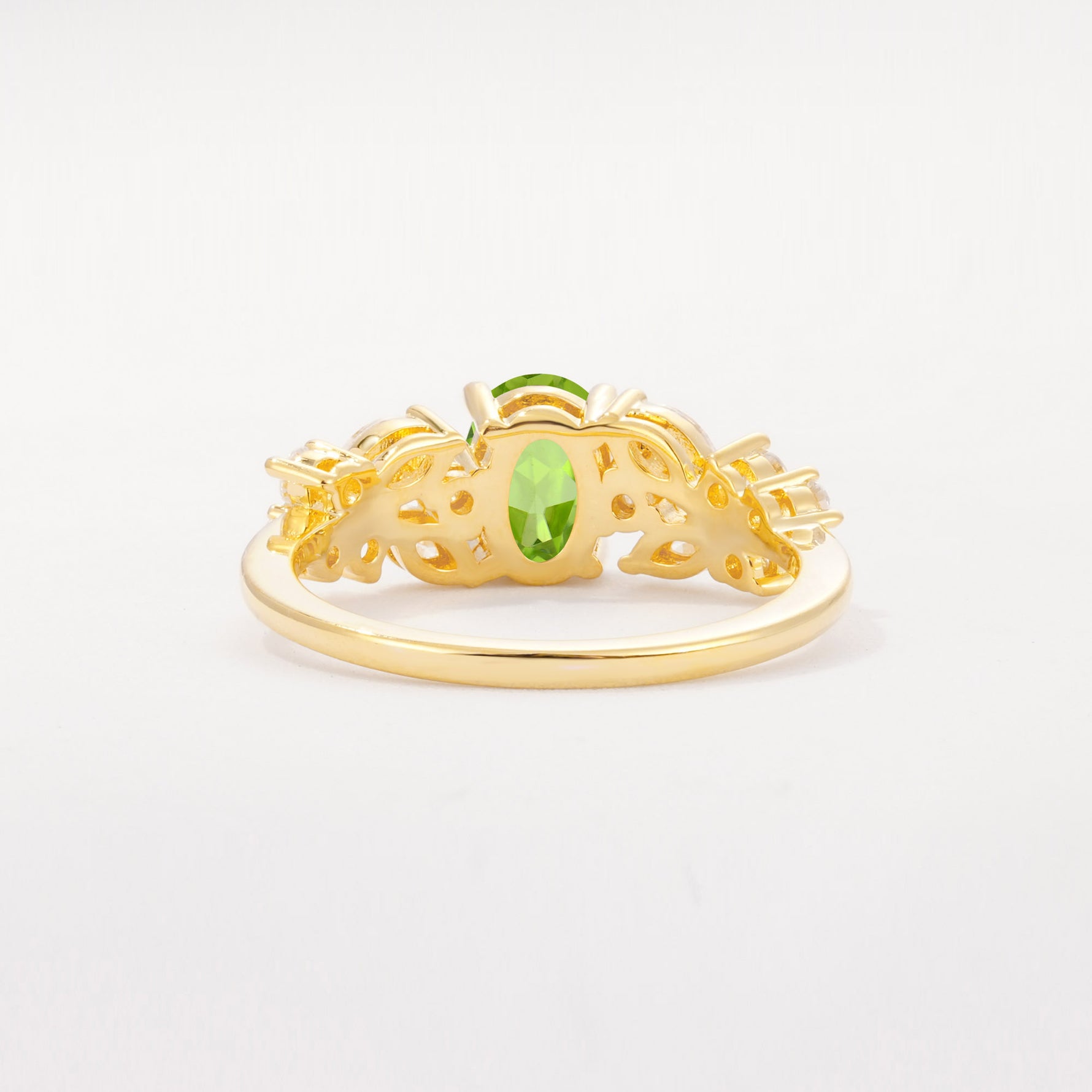 SR12948 Peridot Ring - Additional view