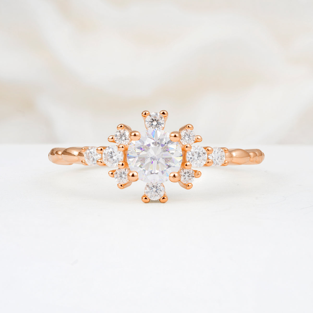 SR13123 Moissanite Ring - Additional view