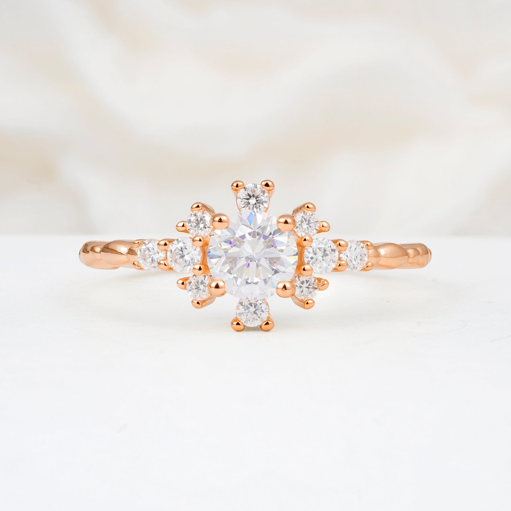 SR13123 Moissanite Ring - Additional view