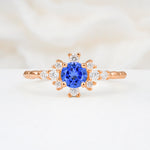 SR13123 Sapphire Ring - Additional view
