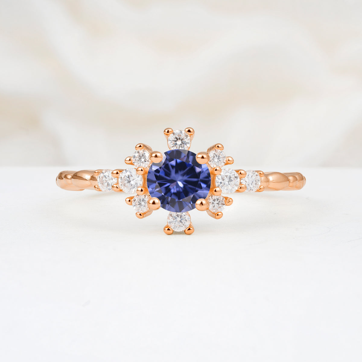 SR13123 Tanzanite Ring - Additional view