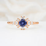 SR13123 Tanzanite Ring - Additional view