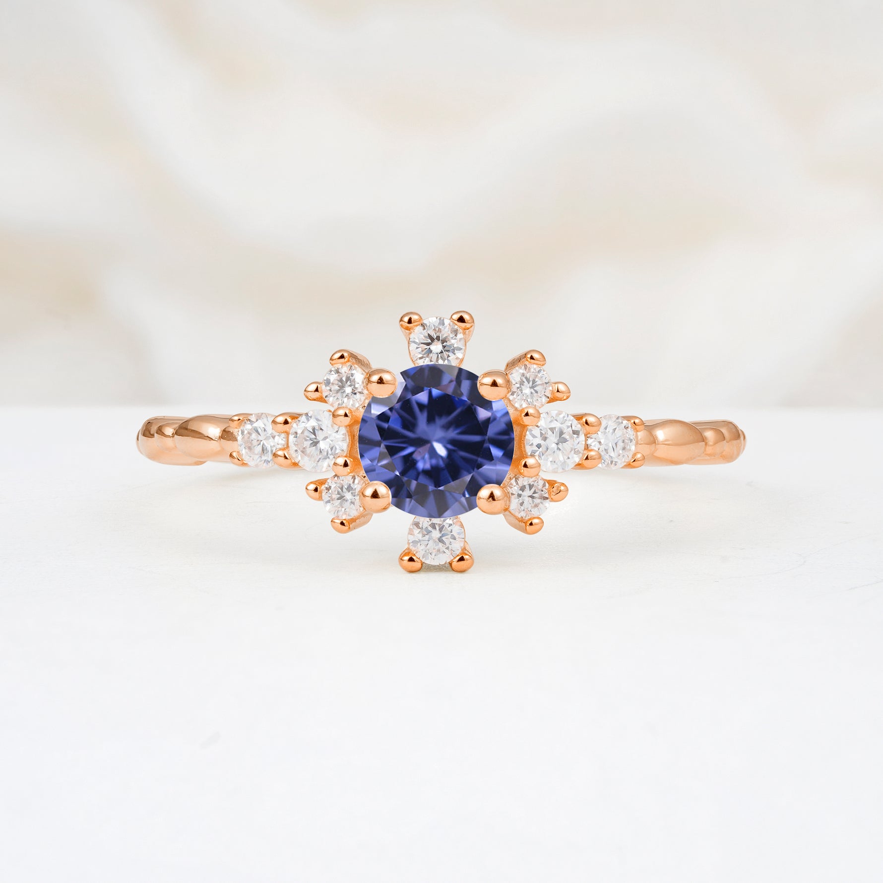 SR13123 Tanzanite Ring - Additional view