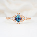 SR13123 Alexandrite Ring - Additional view