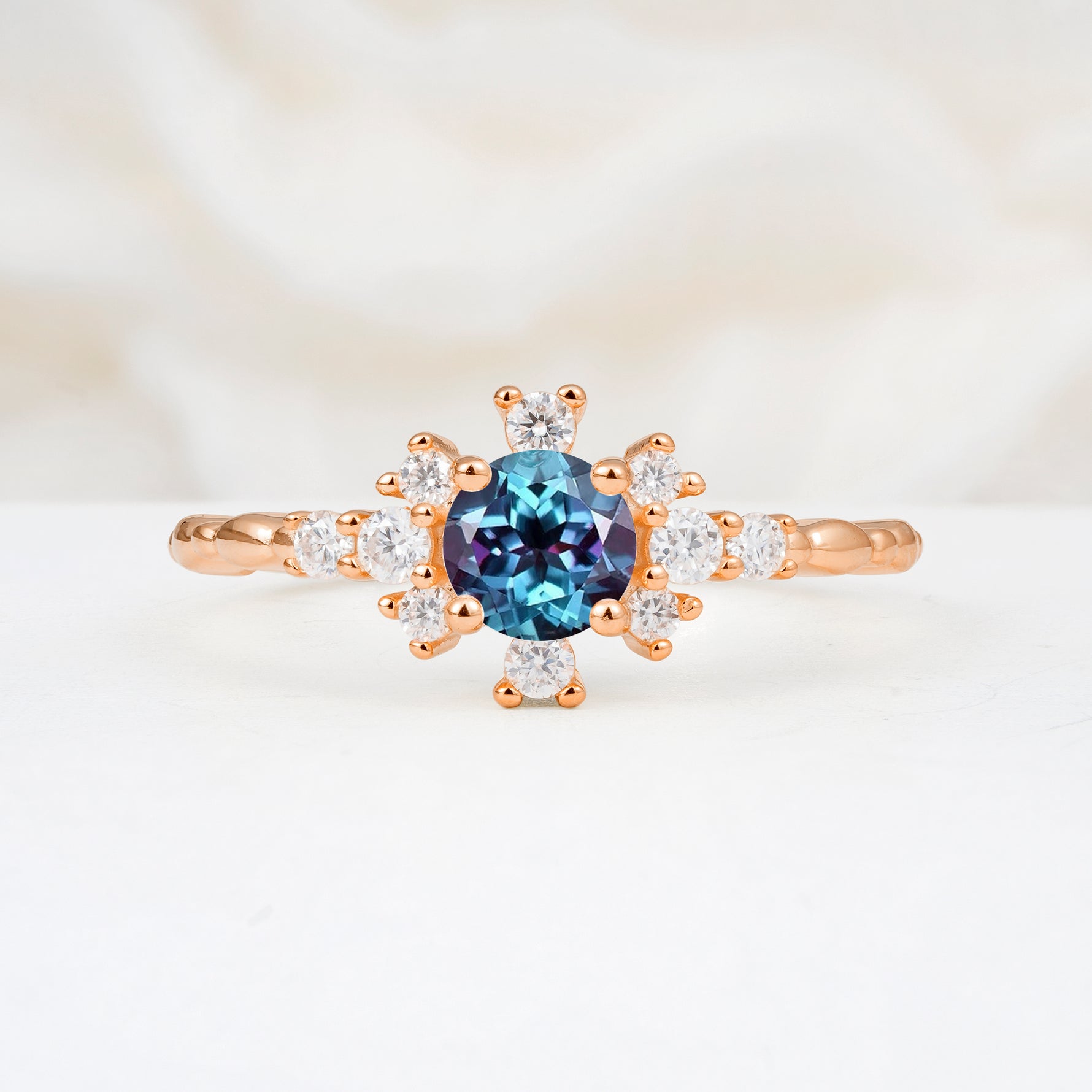 SR13123 Alexandrite Ring - Additional view