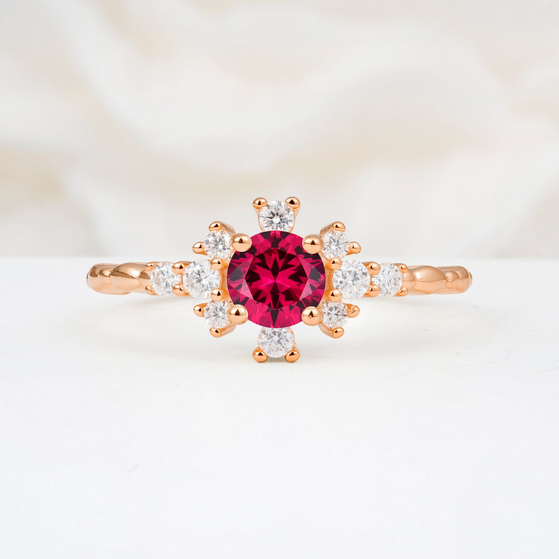 SR13123 Ruby Ring - Additional view