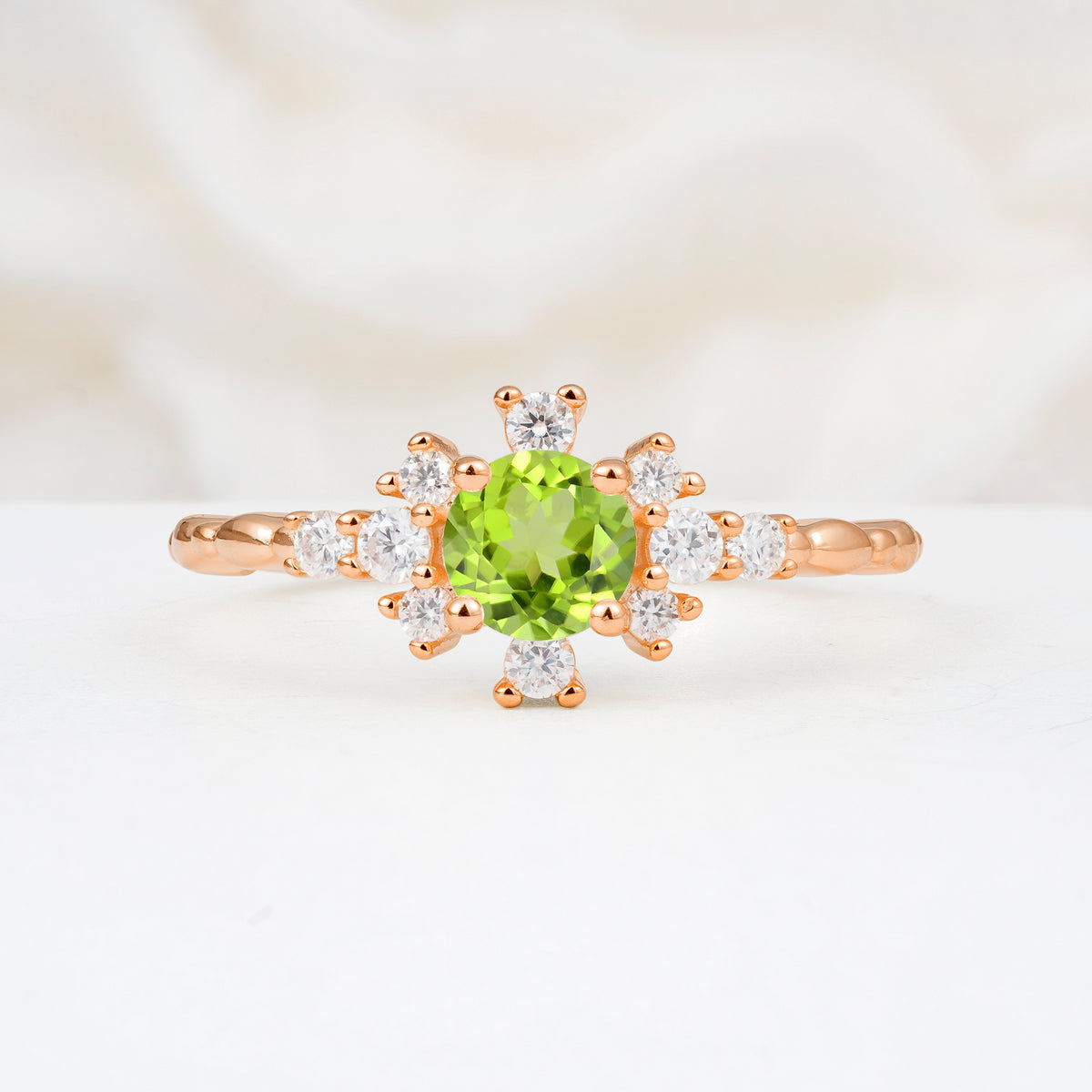 SR13123 Peridot Ring - Additional view
