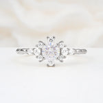 SR13123 Moissanite Ring - Additional view