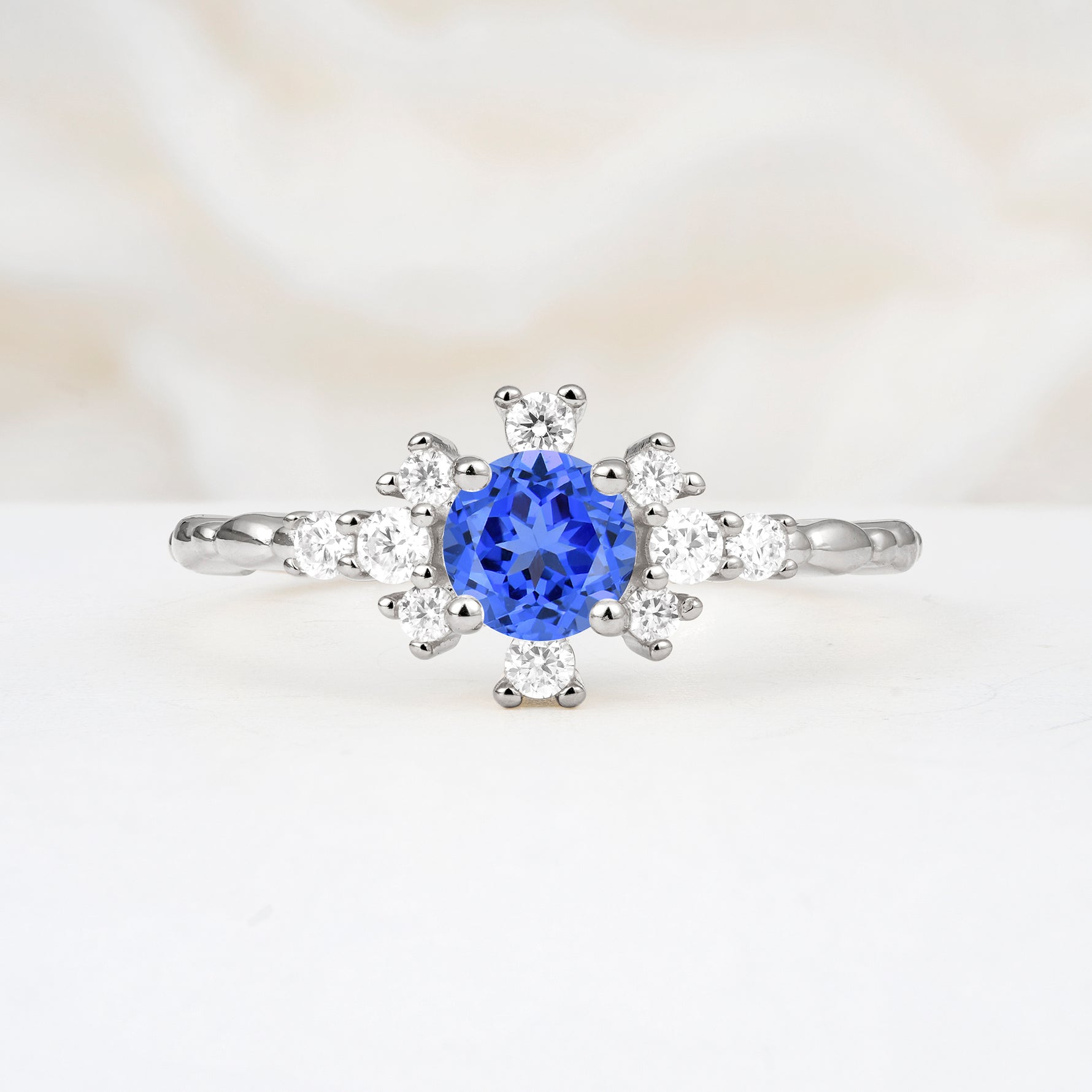 SR13123 Sapphire Ring - Additional view