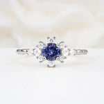 SR13123 Tanzanite Ring - Additional view