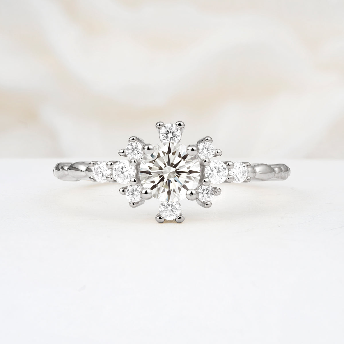 SR13123 Lab Diamond Ring - Additional view