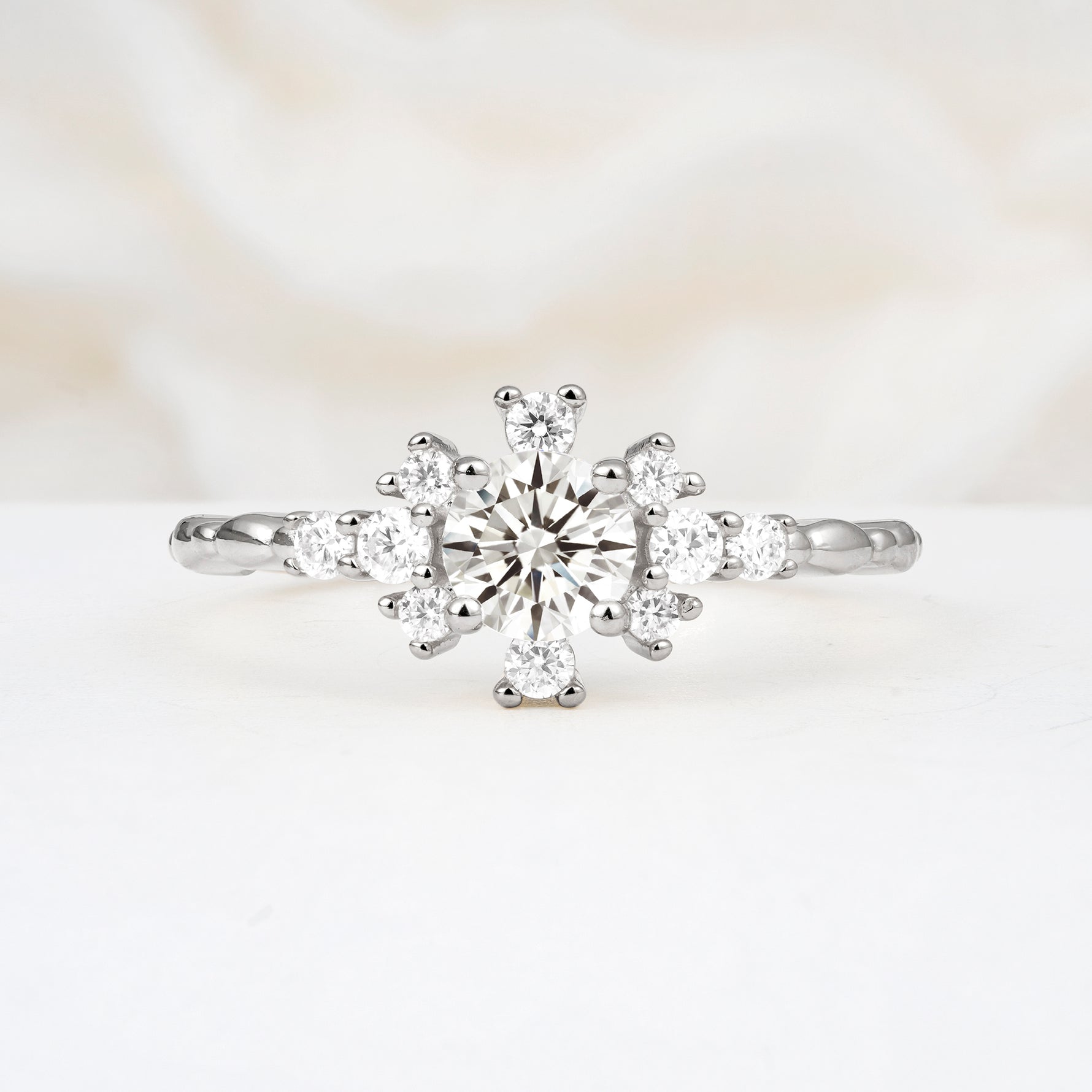 SR13123 Lab Diamond Ring - Additional view