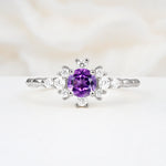 SR13123 Amethyst Ring - Additional view