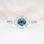 SR13123 Alexandrite Ring - Additional view