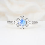 SR13123 Moonstone Ring - Additional view