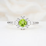 SR13123 Peridot Ring - Additional view