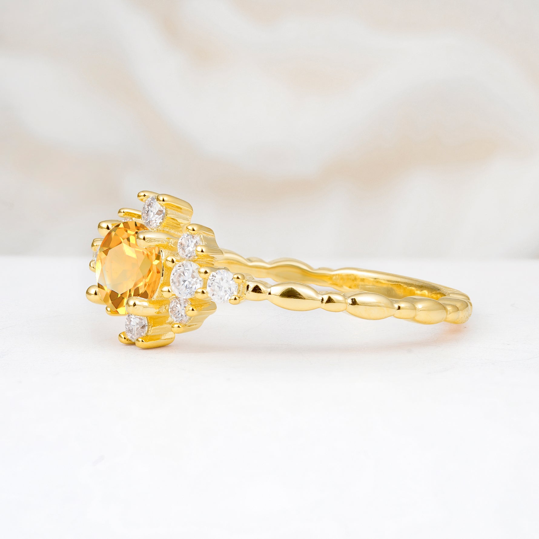 SR13123 Citrine Ring - Additional view