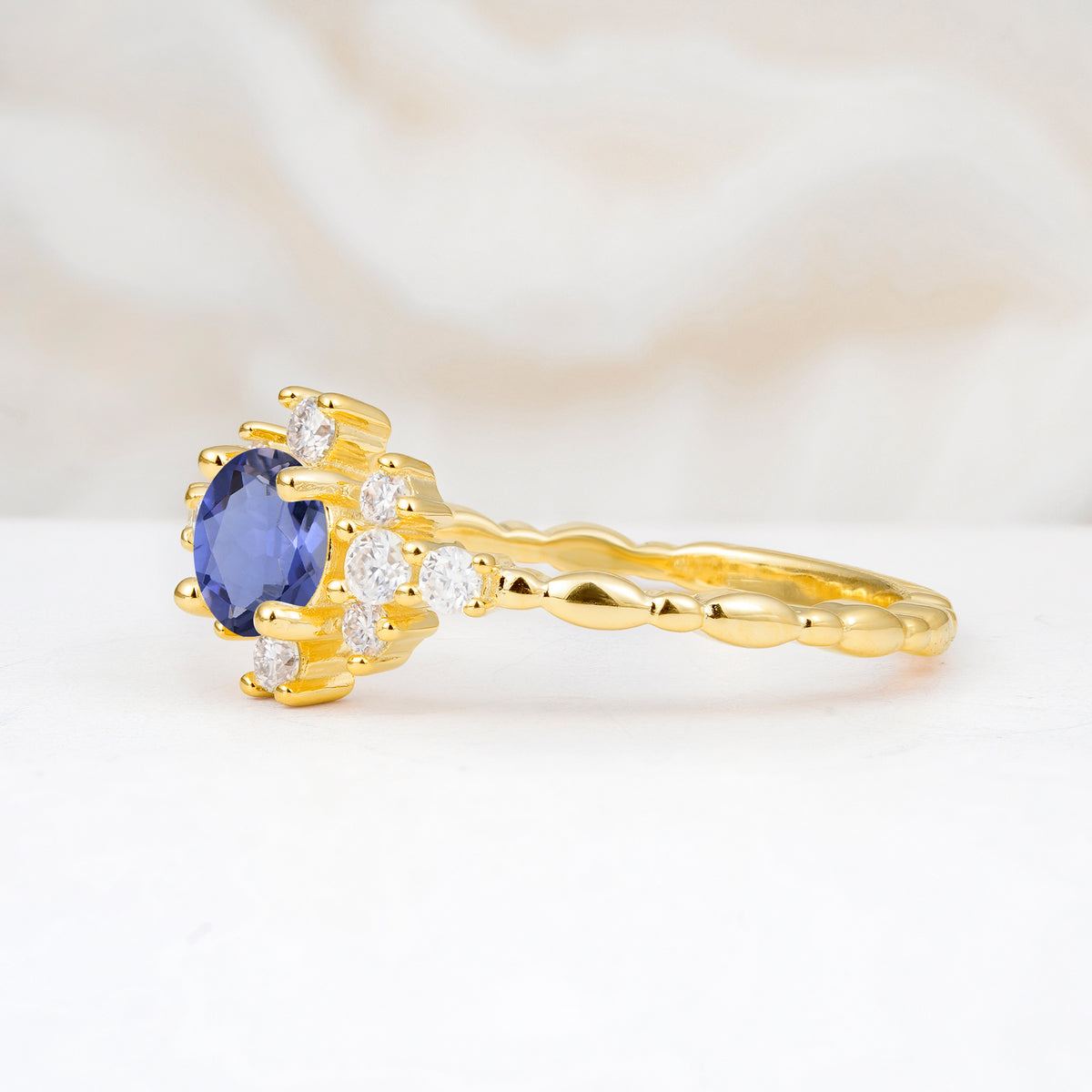 SR13123 Tanzanite Ring - Additional view