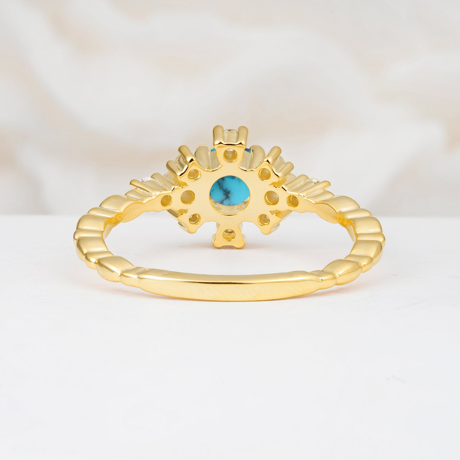 SR13123 Turquoise Ring - Additional view