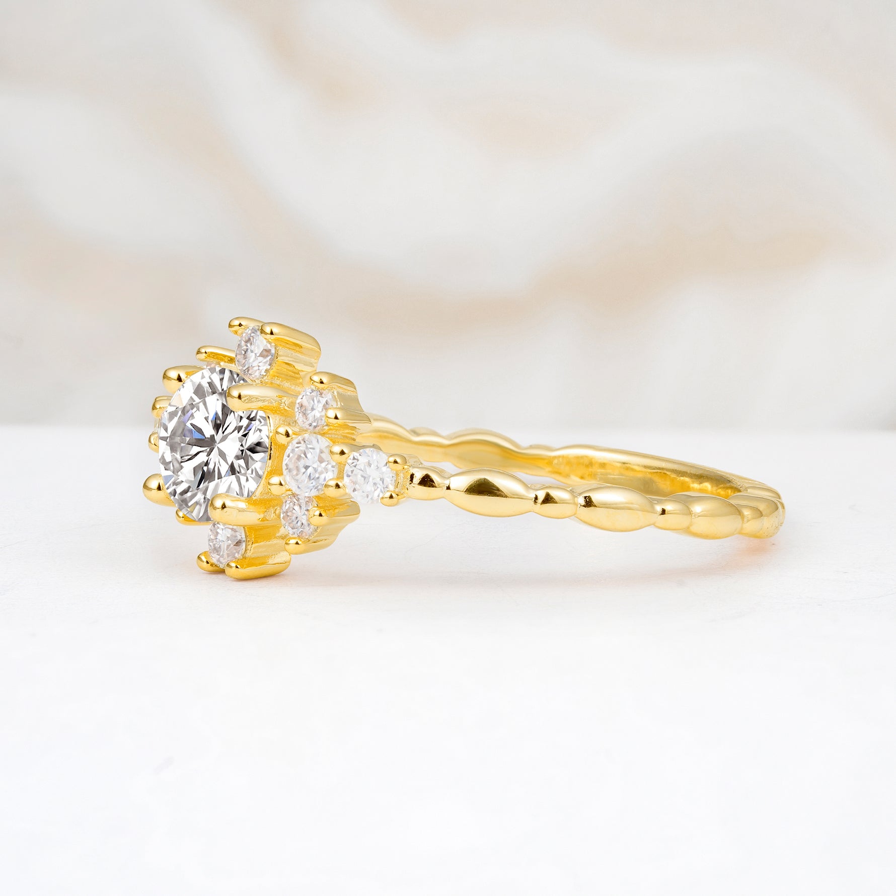 SR13123 Lab Diamond Ring - Additional view