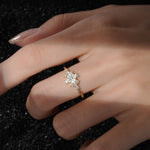 SR13123 Lab Diamond Ring - Rose-Gold