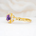 SR13123 Amethyst Ring - Additional view