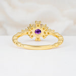 SR13123 Amethyst Ring - Additional view